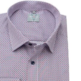 MARVELIS Hemd COMFORT FIT modischer statement Druck langarm