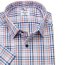 MARVELIS Hemd MODERN FIT fondkaro halbarm