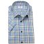 MARVELIS MODERN FIT a cuadro camisa para hombres mangas cortas