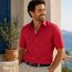 MARVELIS Hemd COMFORT FIT fil a fil halbarm