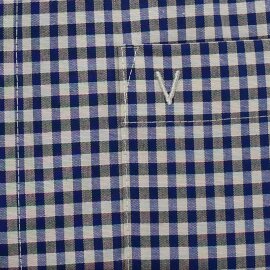 MARVELIS chemise pour homme MODERN FIT carreau à manches courtes