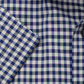 MARVELIS MODERN FIT a cuadro camisa para hombres mangas cortas