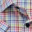 MARVELIS chemise pour homme MODERN FIT carreau à manches courtes