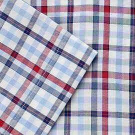 MARVELIS chemise pour homme MODERN FIT carreau à manches courtes