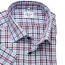 MARVELIS chemise pour homme MODERN FIT carreau à manches courtes
