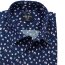 MARVELIS BODY FIT elegante impreso camisa para hombres mangas cortas