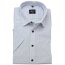 MARVELIS BODY FIT elegante impreso camisa para hombres mangas cortas