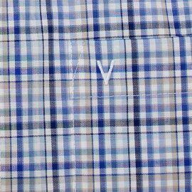 MARVELIS chemise pour homme MODERN FIT carreau à manches courtes