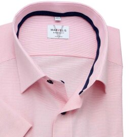 MARVELIS Hemd MODERN FIT fil a fil halbarm
