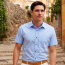 MARVELIS Hemd COMFORT FIT edel chambray halbarm