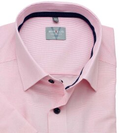 MARVELIS COMFORT FIT Fil a Fil camisa para hombres mangas cortas
