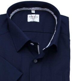 MARVELIS men´s`s Shirt MODERN FIT uni short sleeve