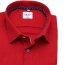 MARVELIS Hemd MODERN FIT uni langarm kontrast