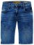 Rusty Neal Denim Shorts Mens Jeans Shorts in Blue