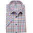 MARVELIS Hemd COMFORT FIT Fondkaro halbarm
