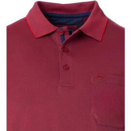Lavado y desgaste del poloshirt de REDMOND con el bolsillo del pecho, manga de los cortocircuitos