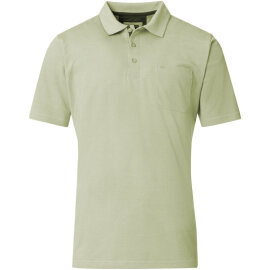 REDMOND Poloshirt Wash & Wear mit Brusttasche, halbarm