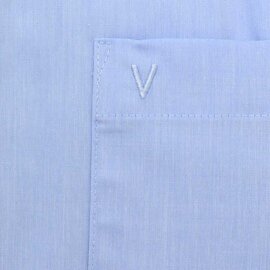 MARVELIS Hemd MODERN FIT uni langarm kontrast