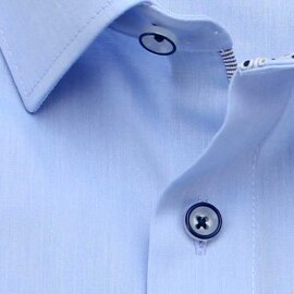 MARVELIS Hemd MODERN FIT uni langarm kontrast