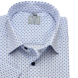 MARVELIS Men`s Shirt COMFORT FIT fashionable print short sleeve