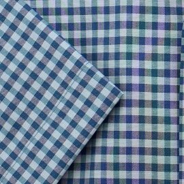 MARVELIS MODERN FIT a cuadro camisa para hombres mangas cortas