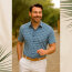 MARVELIS MODERN FIT a cuadro camisa para hombres mangas cortas