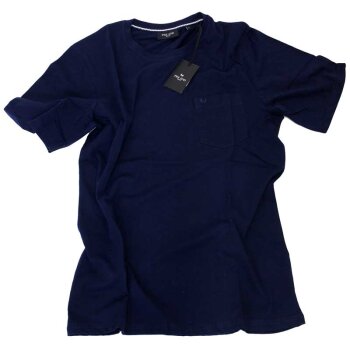 T-shirt à col rond et demi-manches de PRE END avec une poche poitrine