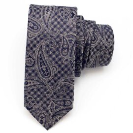 MONTI Business Krawatte, reine Seide, 6cm
