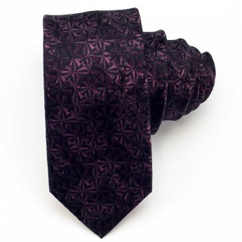 BILBERRY business tie, pure silk 6cm