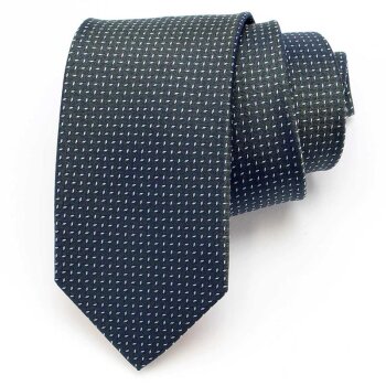 BILBERRY business tie, pure silk 6cm