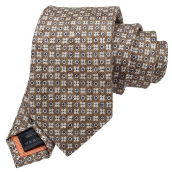 BILBERRY business tie, pure silk 6cm