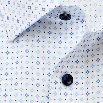 MARVELIS Hemd COMFORT FIT modischer statement Druck langarm