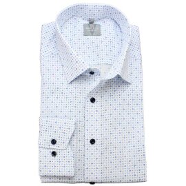 MARVELIS Hemd COMFORT FIT modischer statement Druck langarm