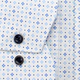 MARVELIS Hemd COMFORT FIT modischer statement Druck langarm