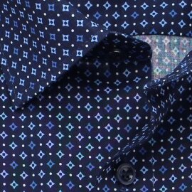 MARVELIS Hemd COMFORT FIT modischer statement Druck langarm