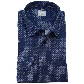 MARVELIS Hemd COMFORT FIT modischer statement Druck langarm