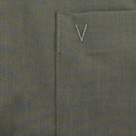 MARVELIS Hemd MODERN FIT uni langarm kontrast