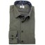 MARVELIS Hemd MODERN FIT uni langarm kontrast