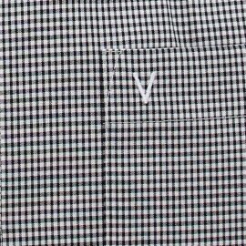 MARVELIS Hemd MODERN FIT Vichykaro langarm