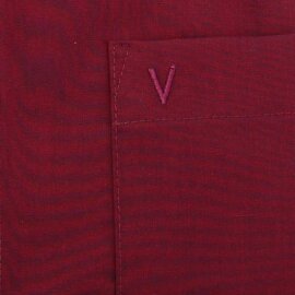 MARVELIS Hemd MODERN FIT uni langarm kontrast