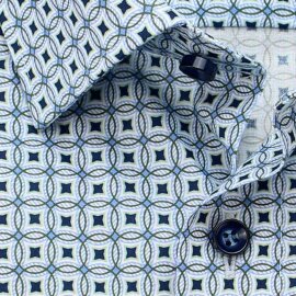 MARVELIS Hemd COMFORT FIT modischer statement Druck langarm