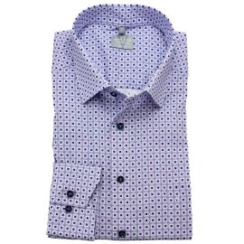 MARVELIS Hemd COMFORT FIT modischer statement Druck langarm