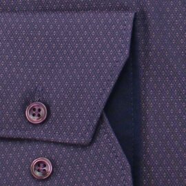 MARVELIS Hemd COMFORT FIT Diamant Jacquard langarm