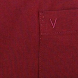 MARVELIS Hemd COMFORT FIT edel chambray langarm mit kontrast
