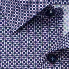 MARVELIS Hemd COMFORT FIT modischer statement Druck langarm