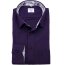 MARVELIS Hemd MODERN FIT edel chambray langarm mit kontrast
