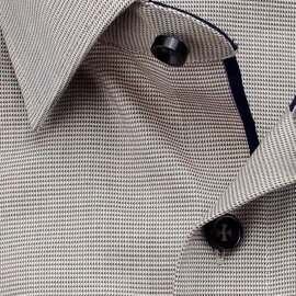 MARVELIS Hemd MODERN FIT MICRO karo langarm