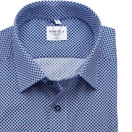 MARVELIS chemise pour homme statement print MODERN FIT...