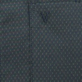 MARVELIS Hemd MODERN FIT diamant Jacquard structure langarm