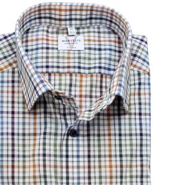 MARVELIS chemise pour homme MODERN FIT carreau à...